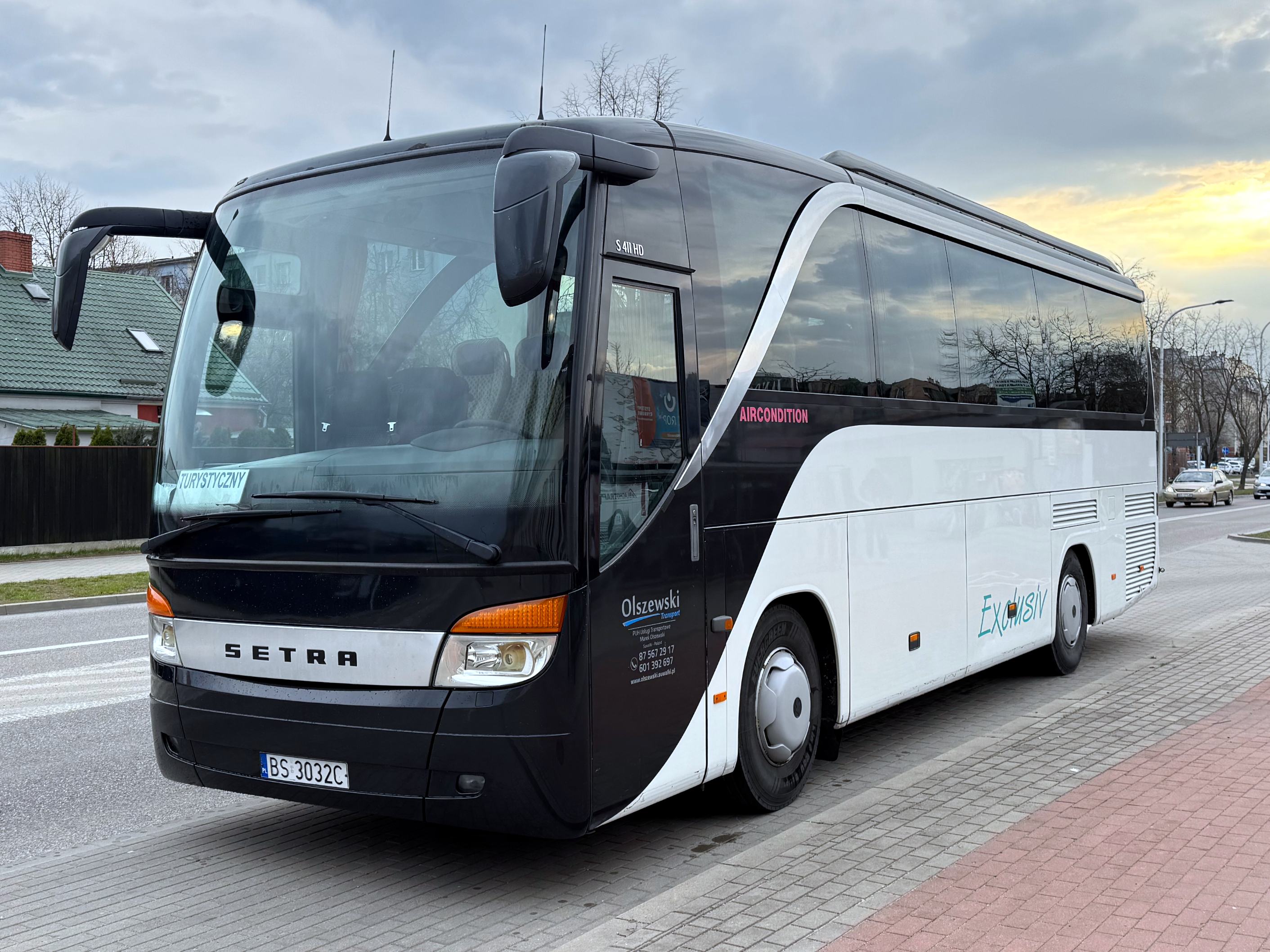 autokar 40 miejsc Setra S411HD - Olszewski Transport